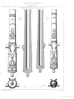 24- and 16-pounder Vallière cannons