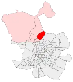 Location of Valverde