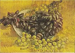 Still Life with Grapes, 1887, Van Gogh Museum, Amsterdam (F603)
