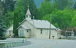Former church, Van Zandt, Washington, 2020