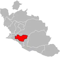 Location of L'Isle-sur-la-Sorgue