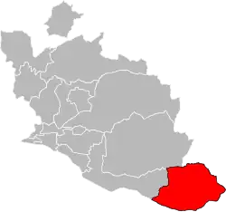 Location of Pertuis
