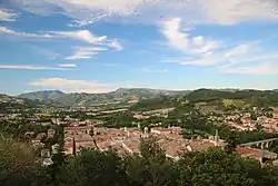 View of Cagli