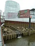 Mouth of the Schönebecker Aue at the Port of Vegesack&nbsp;[de]