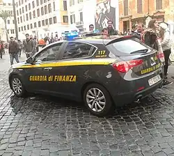 Guardia di Finanza Alfa Romeo Giulietta