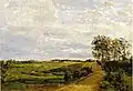 Dankvart Dreyer, Road across Hills, c. 1842