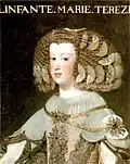 Infanta Maria Teresa (1650s), Studio of Diego Velázquez.