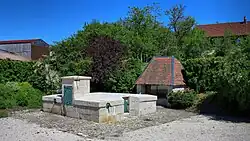 The fountain in Vellerot-lès-Vercel