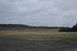 Fields in the township's northwest