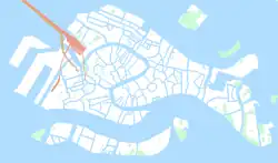 Carmini is located in Venice
