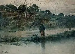 Autunno. Ca. 1905-1910, oil on wood, 36 x 49&nbsp;cm, collection Galleria d'Arte Moderna (Palermo).