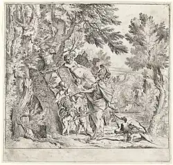 Venus gives Aeneas his armor, c. 1640, Rijksmuseum, Amsterdam