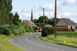 The road into Verpillières