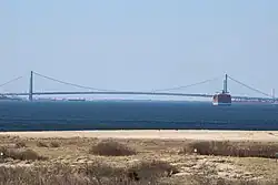 Panorama of the Verrazzano–Narrows Bridge