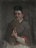 Faustino Griffoni di Sant'Angelo, bishop from 1702 to 1730, had the second site enlarged.