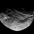 The northern hemisphere from 5,200&nbsp;km (23 July 2011)