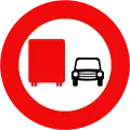P.126: No overtaking for commercial vehicles