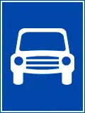R.403a: Road for motor vehicles