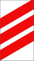 W.243c: Countdown beacon of the distance to a railroad crossing ahead (150m)
