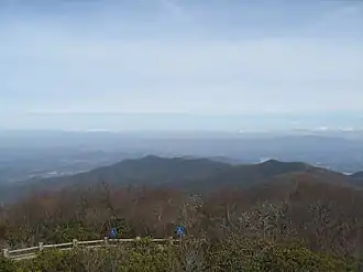 View from Brasstown Bald in February
