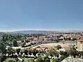 The East side of the Aire Range as seen from the castle of Torres Novas