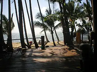 View from beach house, Newell, 2004