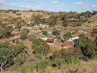 View of Bulla and the Deep Creek valley