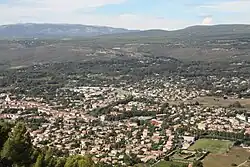 A general view of Le Beausset