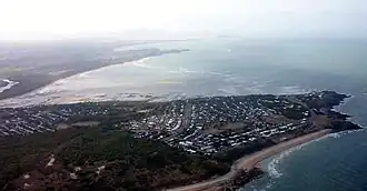 Aerial view of Slade Point, 2005