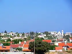 Aerial view of Trachoni