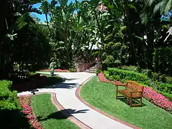View from bungalow