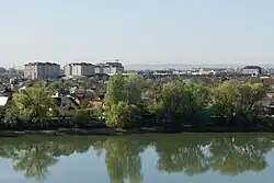 View of Perekatny taken from Krasnodar