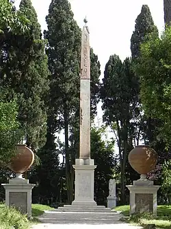 An obelisk