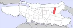 Villa Palmeras on map of Santurce