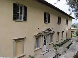 Northern side of the building