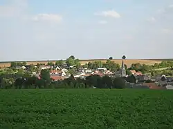 A general view of Saint-Quentin