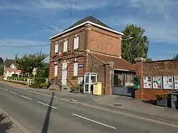 The town hall in Villereau