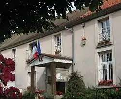 The town hall in Villeroy