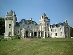 The chateau of Villers-Châtel
