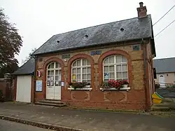 The town hall in Villers-aux Erables