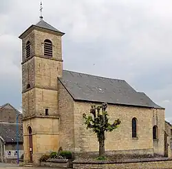 The church in Villers-la-Chèvre