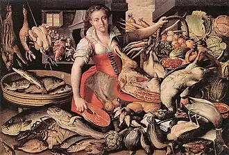 Vincenzo Campi, Christ in the House of Mary and Martha, c.1580, oil on canvas, Galleria Estense