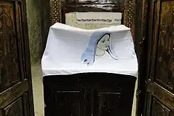 Virgin Mary image in the Sayyida Chapel