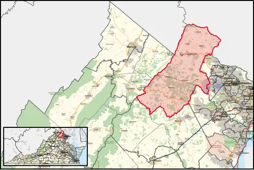 Map of the district