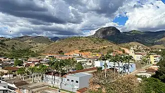 Partial view of Córrego Novo