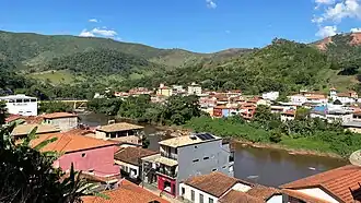 Partial view of Ferros