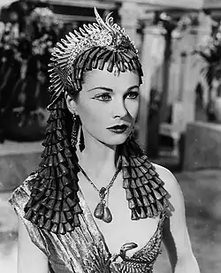young woman in Ancient Egyptian costume