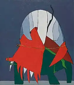 Vladimír Preclík, If the Hill Were Gone, 1999