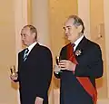 Awarding of the Order "For Merit to the Fatherland", 1st degree (January 20, 2007)