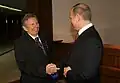 With Vladimir Putin (April 16, 2011)